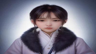 同人漫画上色技巧视频封面，数字绘图软件界面展示赛璐璐风格上色过程，色彩鲜明